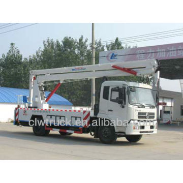 Dongfeng Tianjin Camion plate-forme de 22 m, camion de plate-forme aérienne 4x2